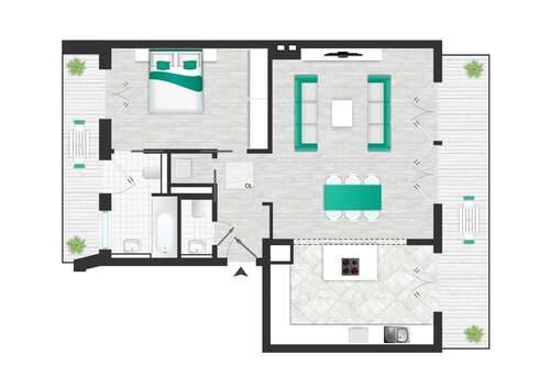 Foto - Wohnung zum Kaufen in Berlin 959.019,60 € 81.48 m²