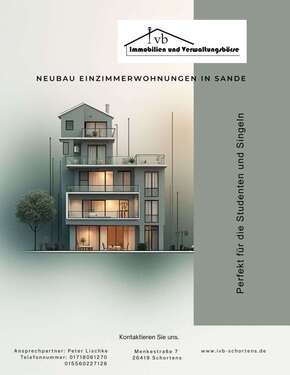 Foto - Wohnung zum Kaufen in Sande 140.000,00 € 32 m²