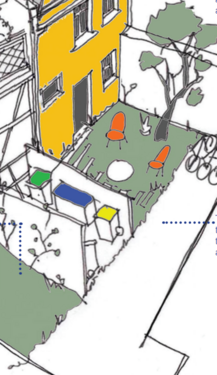 Foto - Haus zum Mieten in Berlin 1.149,00 € 47 m²