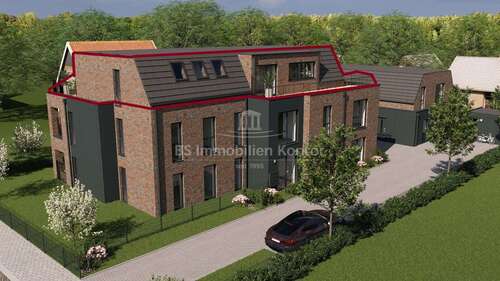 Foto - Wohnung zum Kaufen in Westoverledingen Völlenerfehn 473.900,00 € 141.44 m²