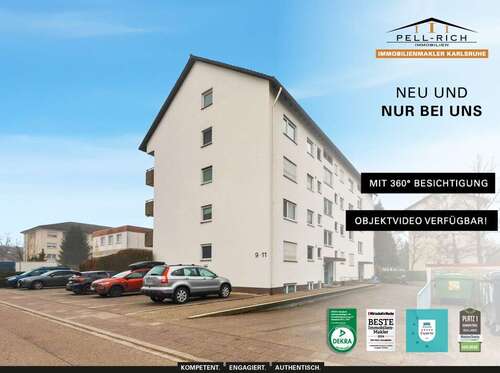 Foto - Wohnung zum Kaufen in Stutensee 229.000,00 € 78.67 m²