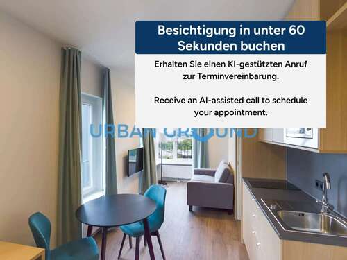 Foto - Wohnung zum Mieten in Berlin 1.000,00 € 29.95 m²