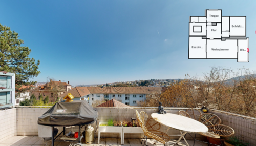 Foto - Wohnung zum Mieten in Pforzheim 1.250,00 € 128 m²