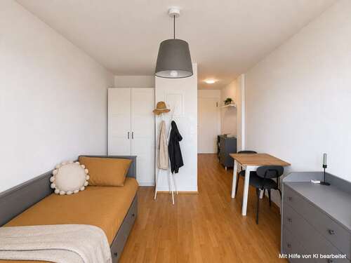 Foto - Wohnung zum Kaufen in Augsburg 150.000,00 € 21.6 m²