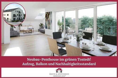 Foto - Wohnung zum Mieten in Tostedt Todtglüsingen 1.420,00 € 114.05 m²