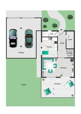 Foto - Haus zum Mieten in Rostock 2.120,00 € 134 m²