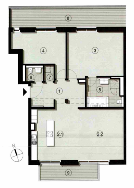 Foto - Wohnung zum Mieten in Berlin 2.300,00 € 132.65 m²
