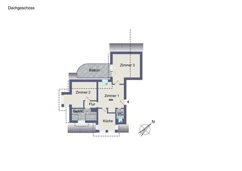 Foto - Wohnung zum Kaufen in Salem 215.000,00 € 72 m²