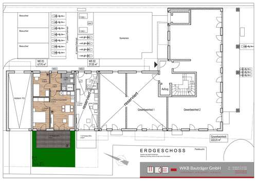 Foto - Wohnung zum Kaufen in Ottobrunn 442.000,00 € 67.91 m²