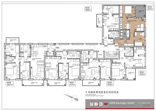 Foto - Wohnung zum Kaufen in Ottobrunn 427.000,00 € 65.59 m²