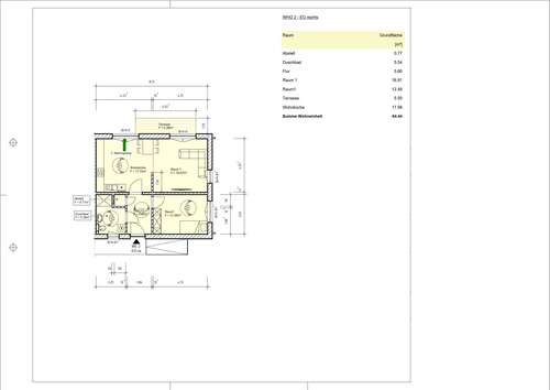 Foto - Wohnung zum Mieten in Heidesee 902,00 € 64.44 m²