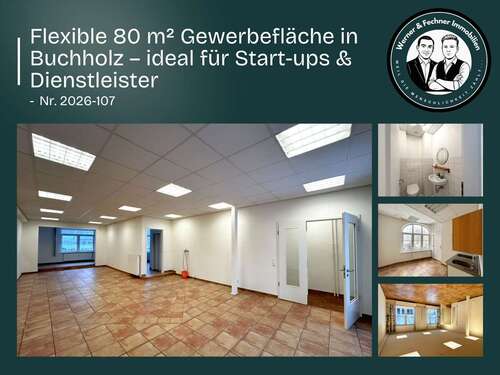 Foto - Büro in Buchholz in der Nordheide 560,00 € 80 m²