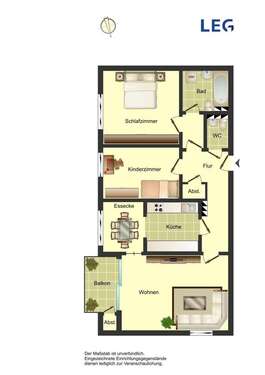 Foto - Wohnung zum Mieten in Bergkamen 415,05 € 80.15 m²
