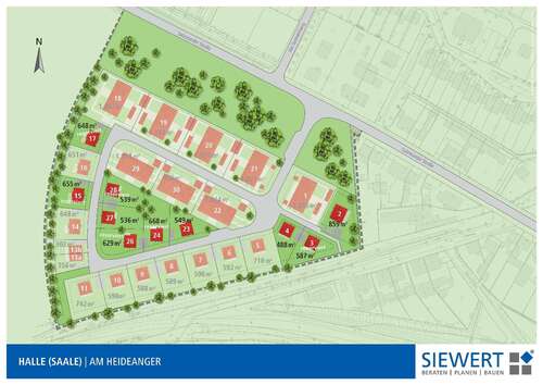 Foto - Grundstück zu verkaufen in Halle 158.661,00 € 549 m²