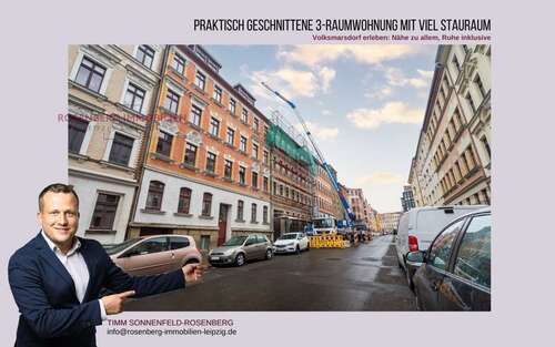 Foto - Wohnung zum Kaufen in Leipzig Volkmarsdorf 149.900,00 € 79.7 m²