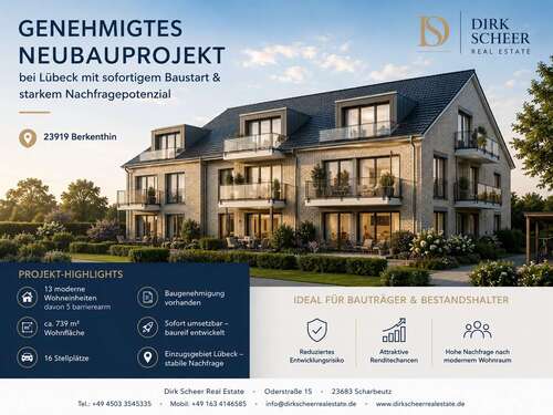 Foto - Grundstück zu verkaufen in Berkenthin 759.000,00 € 1016 m²