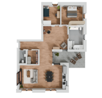 Wohnung zum Mieten in Straubing 1.480,00 € 113.78 m²