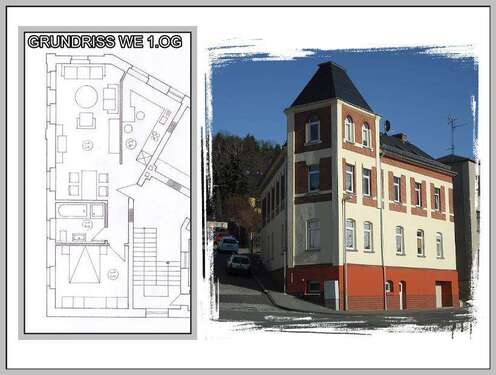 Foto - Wohnung zum Mieten in Zeulenroda-Triebes 299,00 € 65 m²