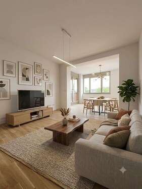 Foto - Wohnung zum Mieten in Wustermark 860,00 € 57.1 m²