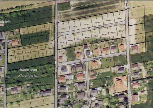 Foto - Grundstück zu verkaufen in Wildeck 23.205,00 € 663 m²
