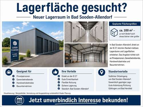 Foto - Garage zu vermieten in Bad Sooden-Allendorf 75,00 €