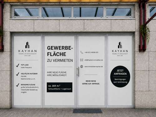 Foto - Einzelhandel in Mannheim 4.090,00 € 164 m²
