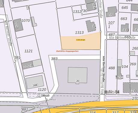 Foto - Grundstück in Hoppegarten 390.000,00 € 1000 m²