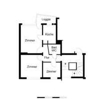 Wohnung zum Mieten in Bremerhaven 278,00 € 47.53 m²