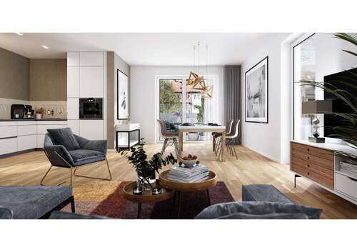 Foto - Wohnung zum Kaufen in Korntal-Münchingen Münchingen 335.000,00 € 54.55 m²