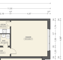 Wohnung zum Kaufen in Hannover 99.500,00 € 34 m²