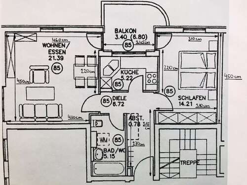 Foto - Wohnung zum Kaufen in Ingolstadt 275.000,00 € 56 m²
