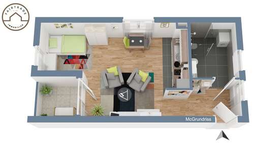 Foto - Wohnung zum Kaufen in Heilbronn 113.000,00 € 40 m²
