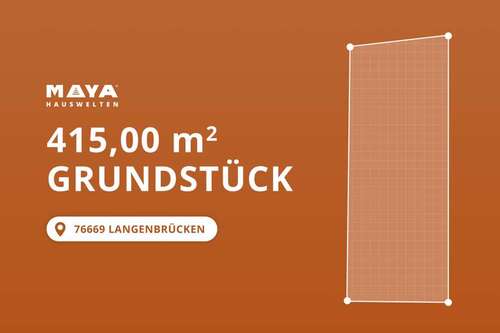 Foto - Grundstück zu verkaufen in Bad Schönborn Bad Langenbrücken 230.000,00 € 415 m²