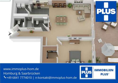 Foto - Wohnung zum Kaufen in Waldmohr 349.000,00 € 102 m²