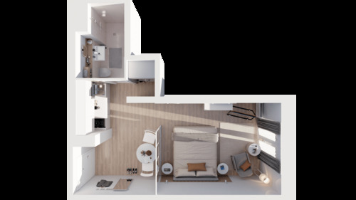 Foto - Wohnen auf Zeit in Hamburg 1.619,00 €