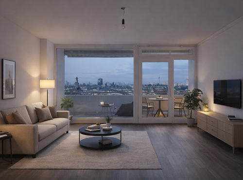 Foto - Wohnung zum Kaufen in Frankfurt am Main 349.000,00 € 64.7 m²