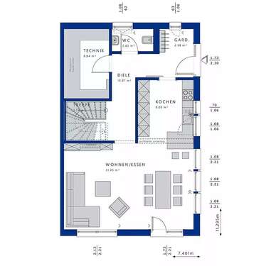 Foto - Haus zum Kaufen in Mainz Ebersheim 671.400,00 € 138 m²