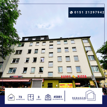 Foto - Wohnung zum Kaufen in Gelsenkirchen 59.000,00 € 73 m²