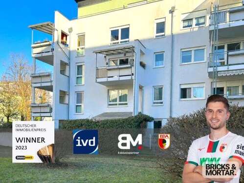 Foto - Wohnung zum Kaufen in Augsburg Pfersee 299.000,00 € 59.55 m²