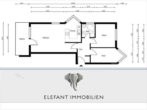 Foto - Wohnung zum Kaufen in Berlin Altglienicke 285.000,00 € 78.02 m²