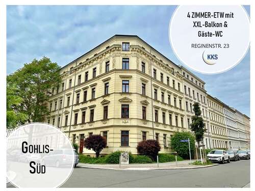 Foto - Wohnung zum Kaufen in Leipzig 295.500,00 € 102 m²