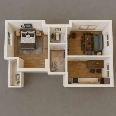 Foto - Wohnung zum Kaufen in Mönchengladbach 92.000,00 € 53.79 m²