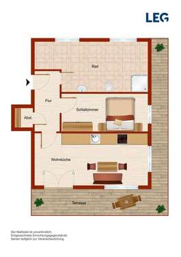 Foto - Wohnung zum Mieten in Paderborn 729,00 € 77.03 m²