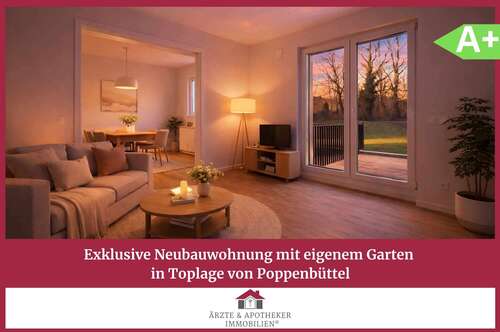 Foto - Wohnung zum Mieten in Hamburg 2.098,25 € 83.93 m²
