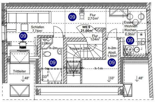 Foto - Wohnung zum Kaufen in Fridingen an der Donau 74.000,00 € 21 m²