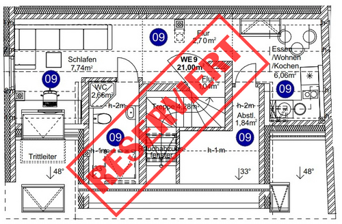 Foto - Wohnung zum Kaufen in Fridingen an der Donau 74.000,00 € 21 m²