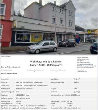 Foto - Spezialgewerbe in Kamen-Mitte 1.150.000,00 € 548 m²