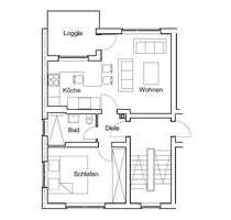 Wohnung zum Kaufen in Düsseldorf 198.500,00 € 46 m²