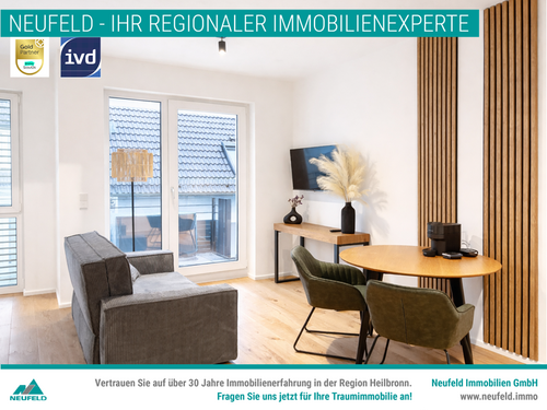 Foto - Wohnung zum Mieten in Heilbronn 828,00 € 33.46 m²