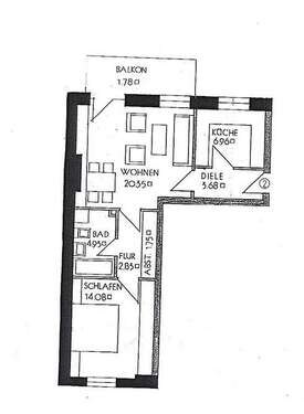 Foto - Wohnung zum Mieten in Neuwied 595,00 € 60 m²